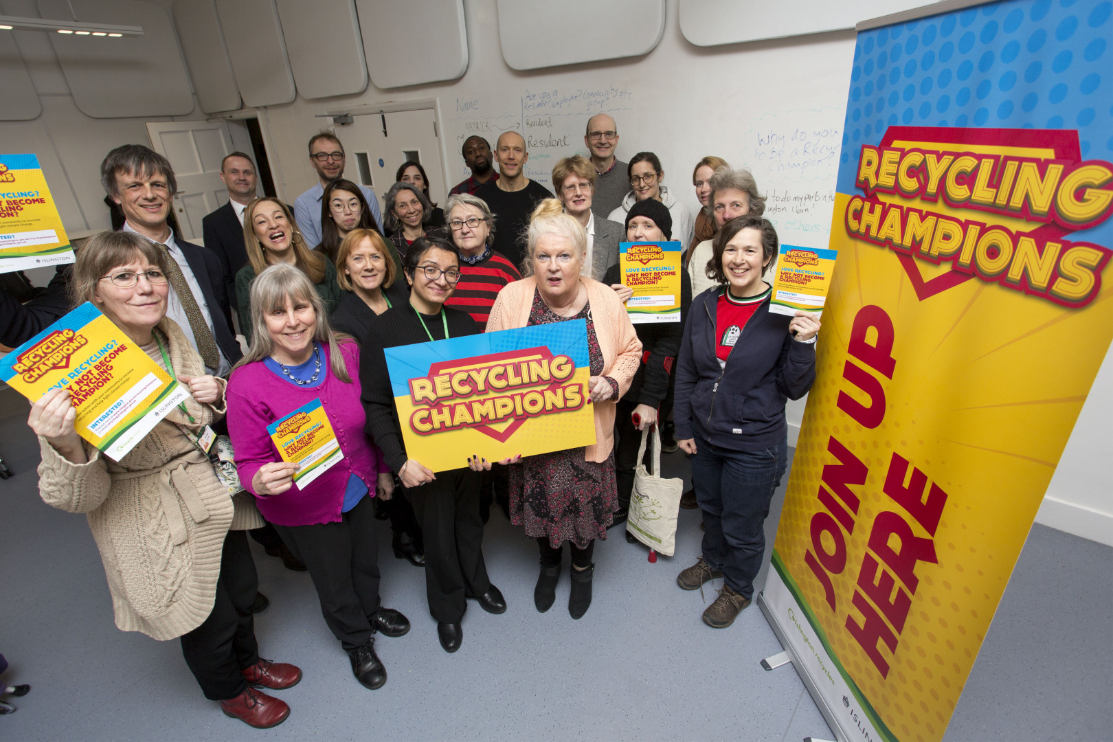 Join Islington’s recycling champions and help to build a greener borough