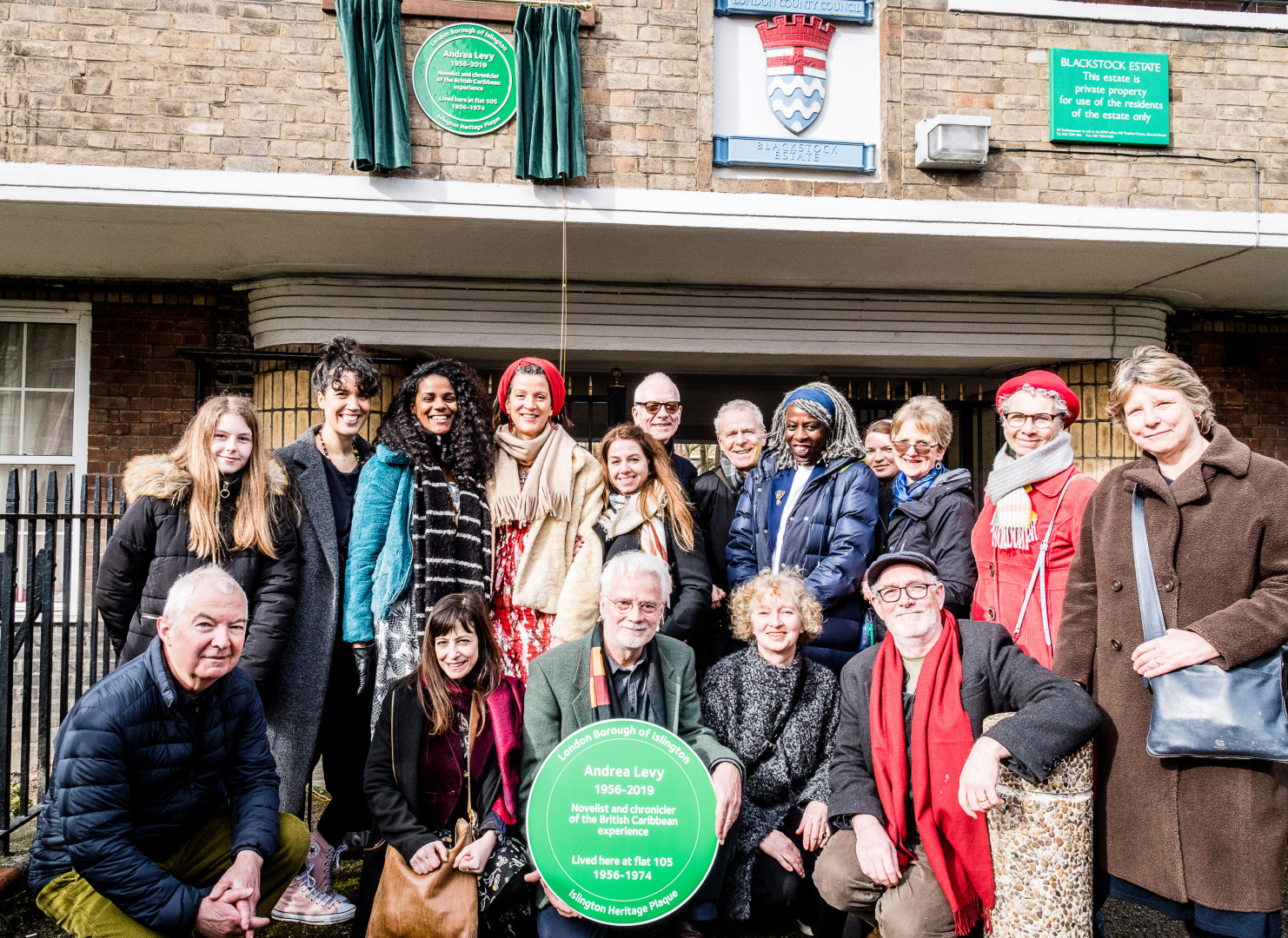 Author Andrea Levy celebrated with Islington Heritage Plaque