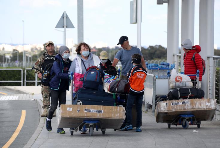 Cyprus enters a two-week ban on flights early Saturday