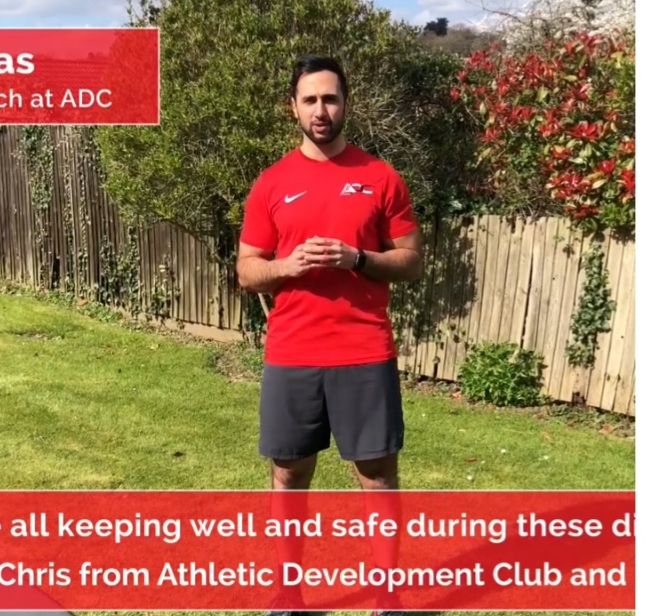 Keep active with Chris Varnavas of Athletic Development Club through Parikiaki