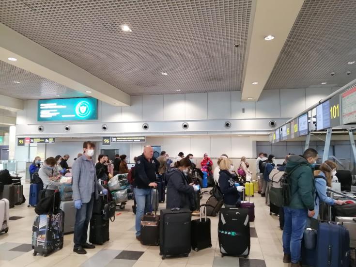 A total of 142 Cypriot and other citizens repatriated on Sunday from Russia