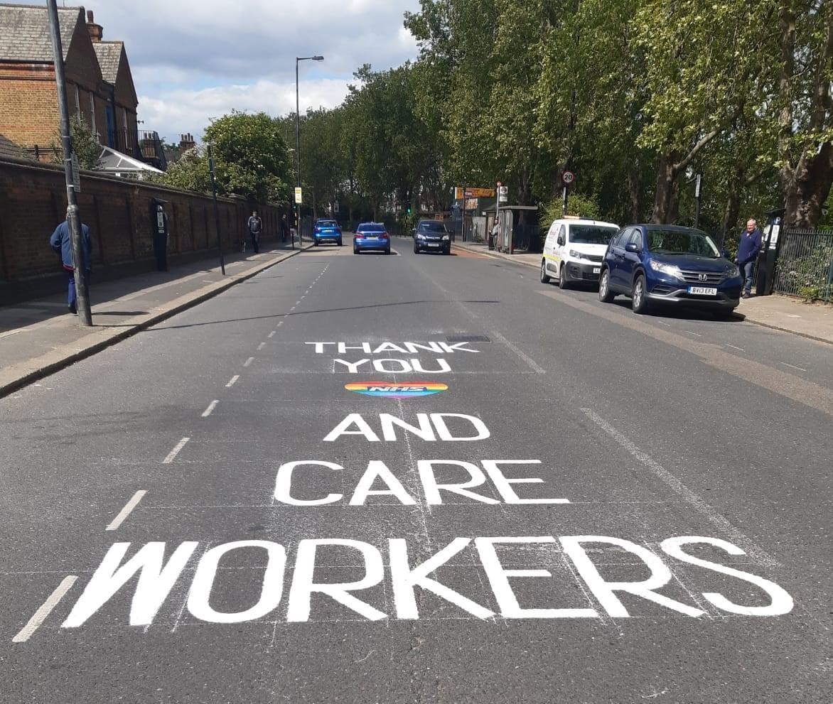 Thank You NHS and Care Workers from Haringey Council