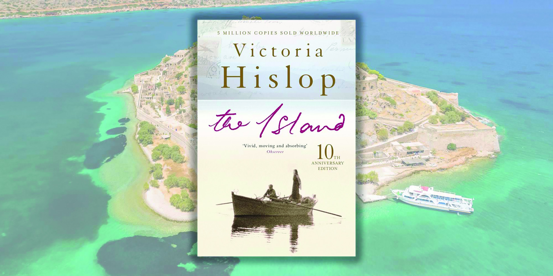 Victoria Hislop novel tops Olympic Holidays customers’ favourite holiday reads