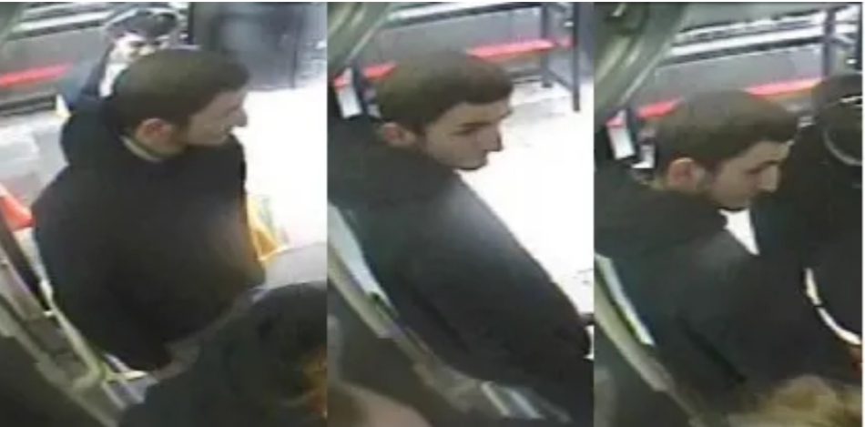 Image appeal to identify man wanted for north London bus assault