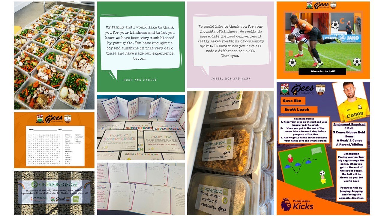 Barnet FC Hive Foundation continues to provide much needed support and aid to the local community during the COVID-19 crisis