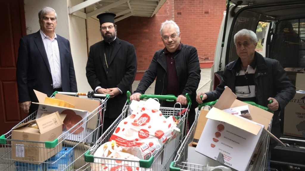 Australian Cypriots in Melbourne on hand to help their vulnerable and needy in their community