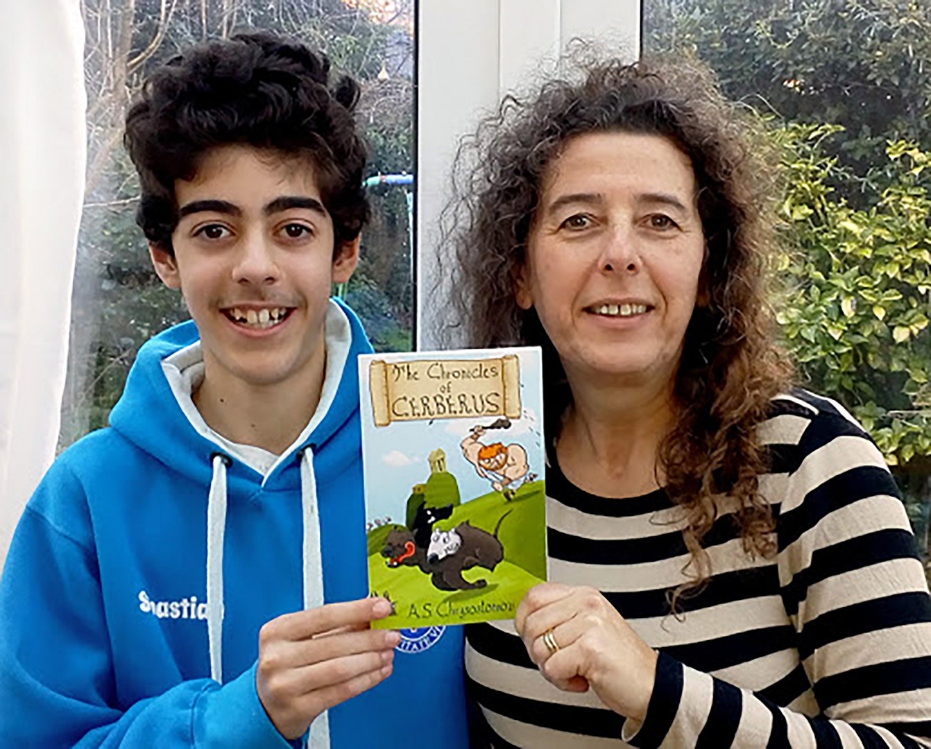UK Cypriot Mother and son team become published authors