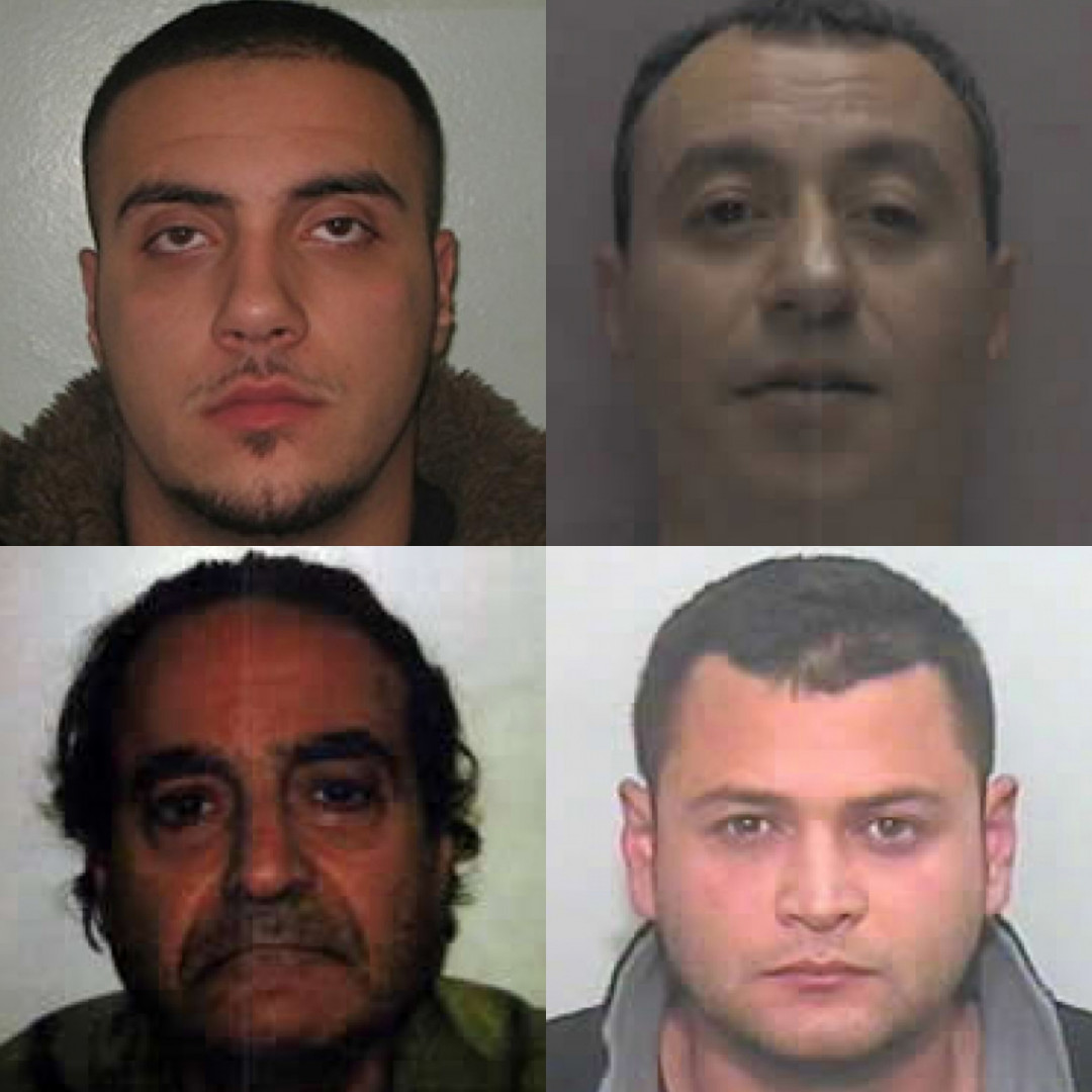 Four UK Cypriots amongst the most wanted in the UK, do not approach them