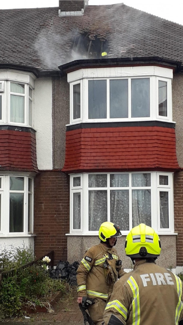 House fire Wembley