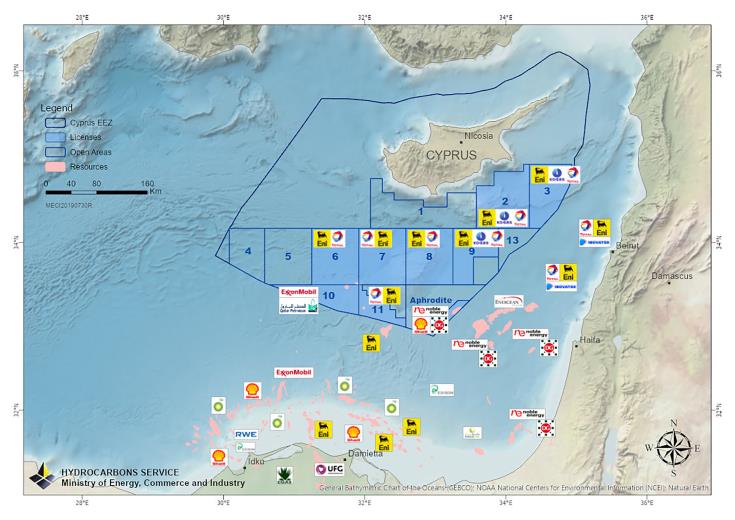 Chevron’s deal to buy Noble Energy may affect “Cyprus Aphrodite” gas field development,