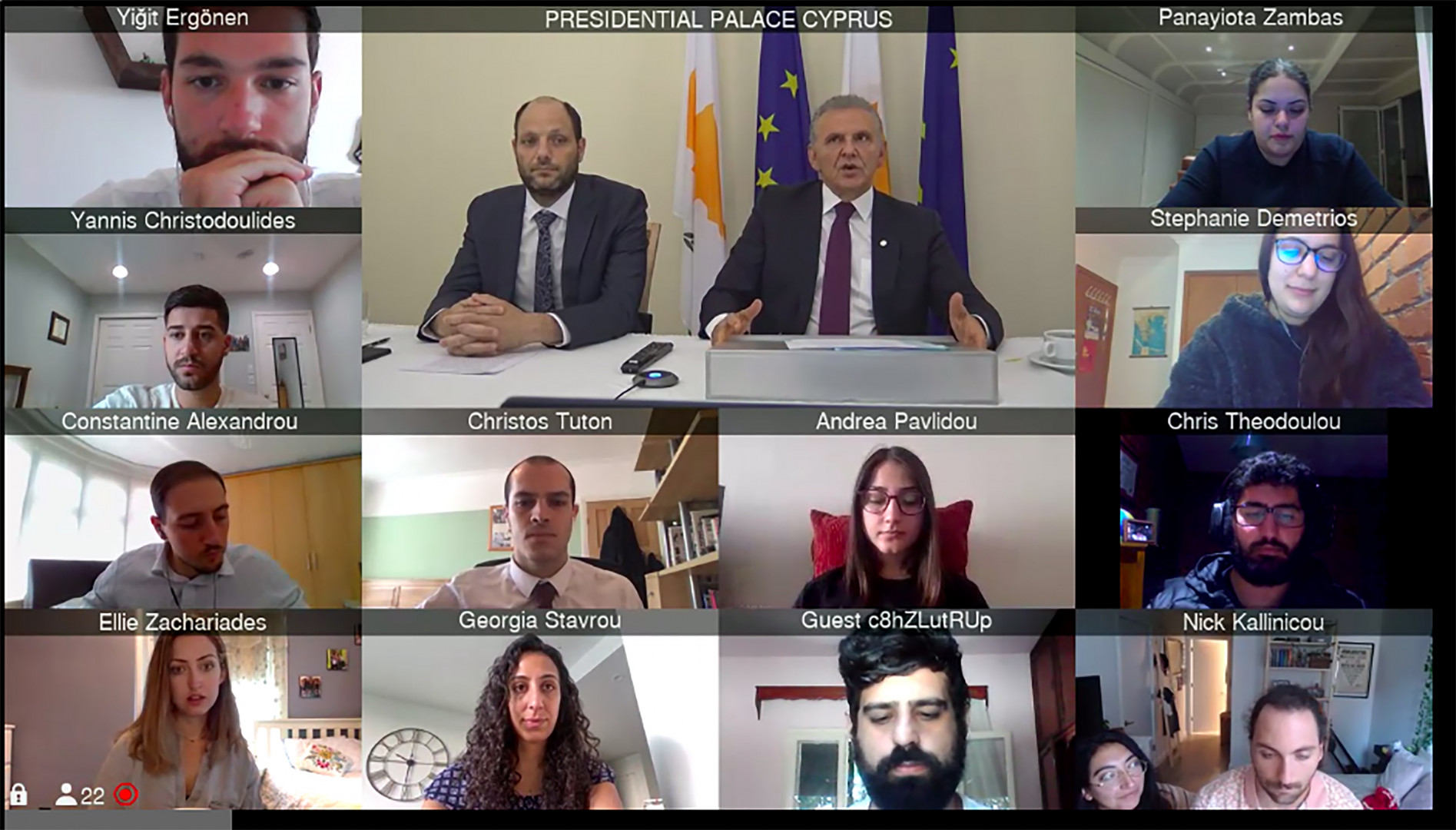 NEPOMAK young Cypriots around the world virtual conference 2020