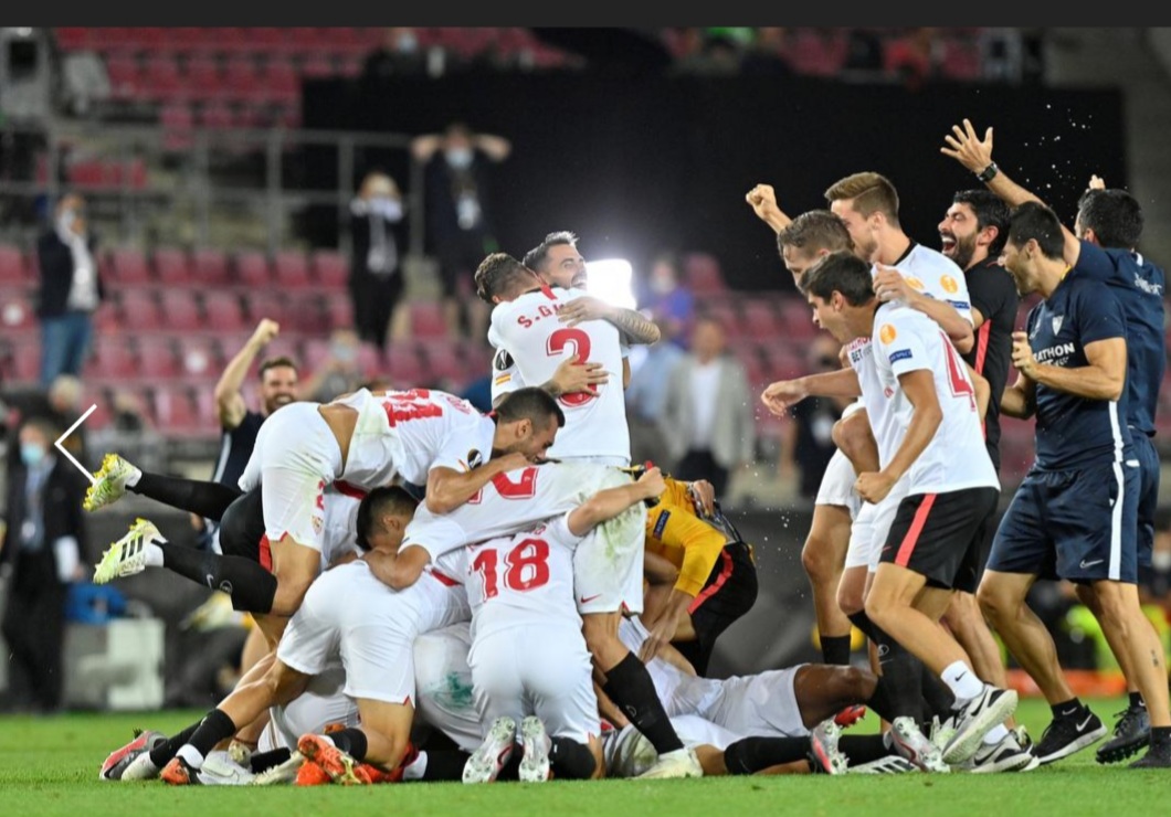 Sevilla beat Inter 3-2 to lift sixth Europa League title