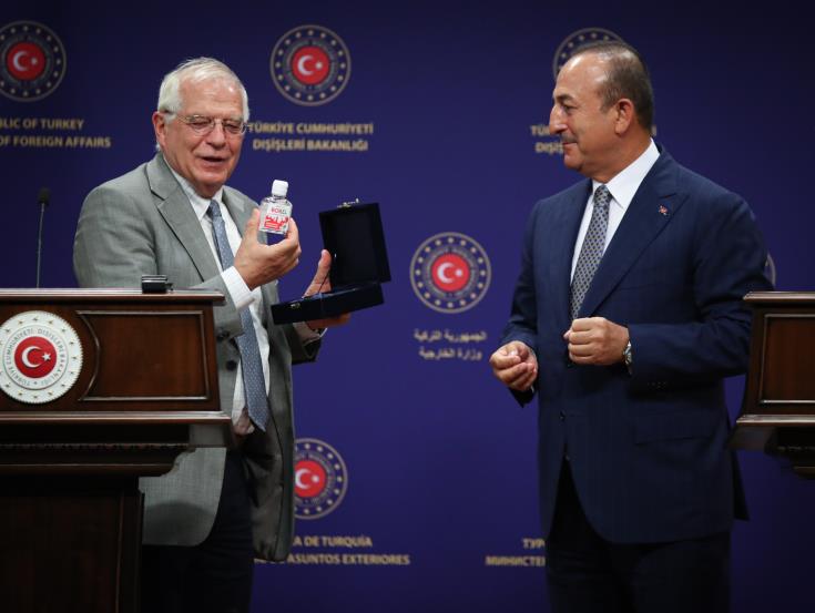 HRVP J.Borrell informed M.Cavusoglu on Gymnich outcome and EU’s expectations for de-escalation and dialog