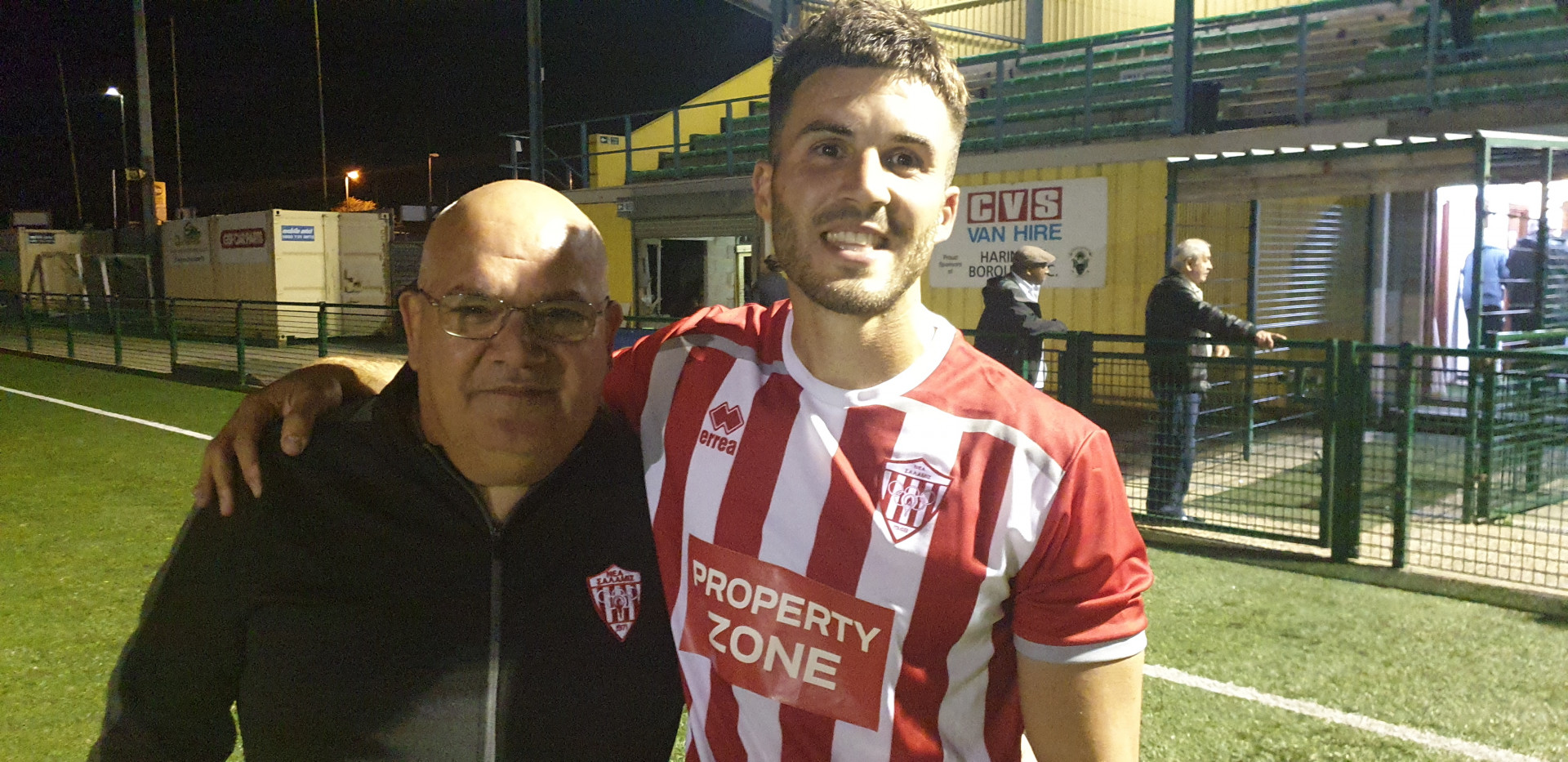 Great win for UK Cypriot team New Salamis in the Emirates FA Cup