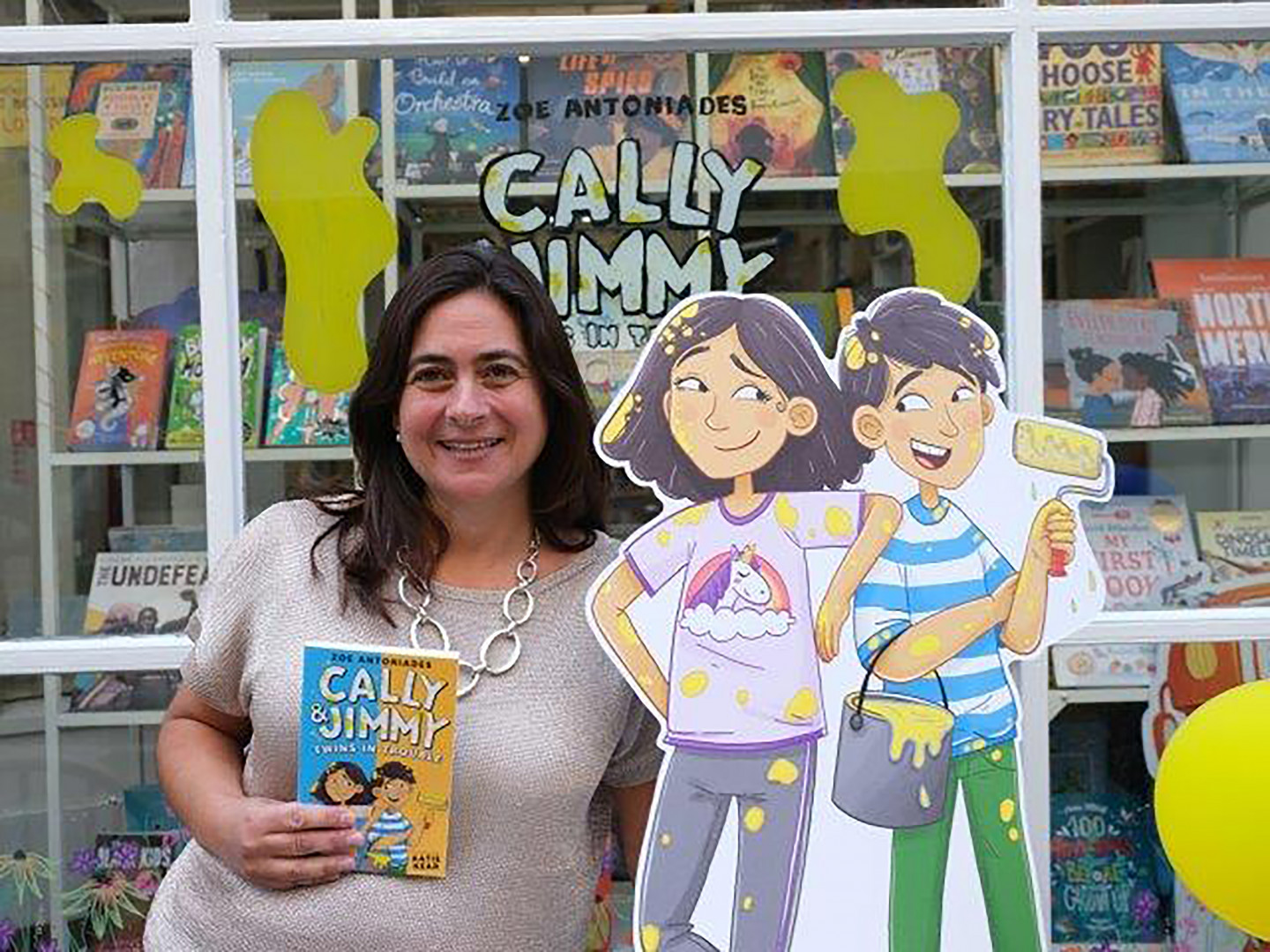 UK Cypriot publishes children's book Cally & Jimmy: Twins in Trouble |  Parikiaki Cyprus and Cypriot News