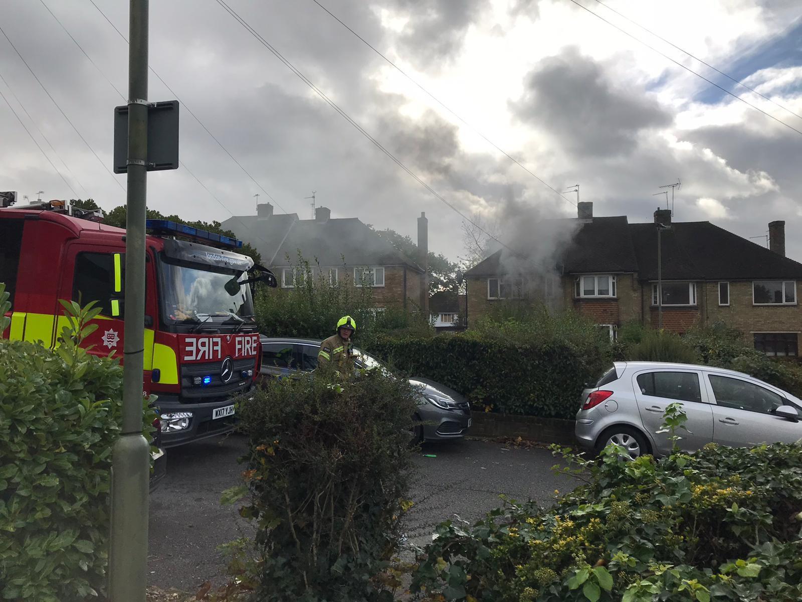Maisonette fire – New Barnet