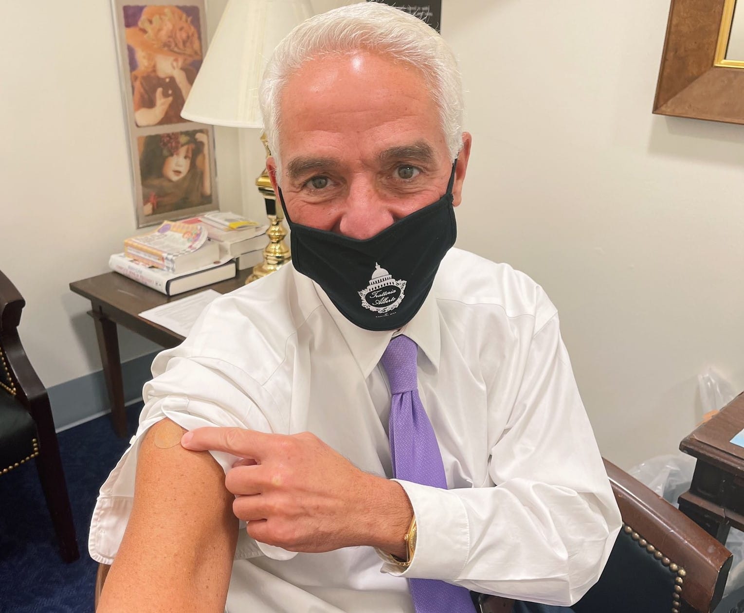 First shot? US Cypriot Florida Congressman takes different approach to vaccine