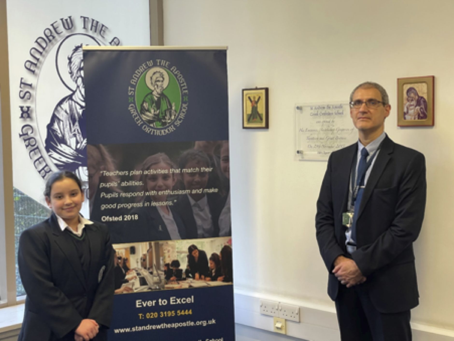 Well done to 11 year old UK Cypriot ‘Young Carer from St Andrew the Apostle School who helps to Raise a £1,000,000M for Charities