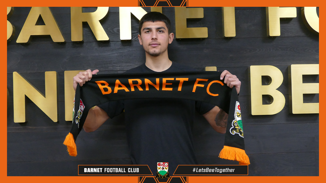 Barnet Football Club are pleased to announce the short term loan signing of Greek QPR defender Themis Kefalas.