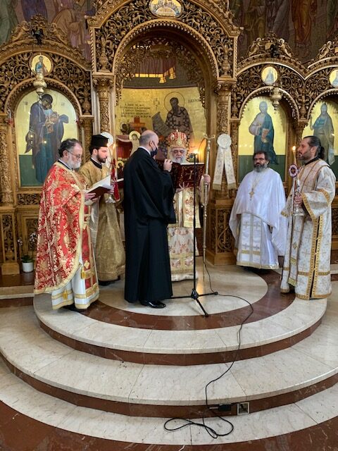 Name day of His Eminence Metropolitan Athanasios of Colognia in Wood Green