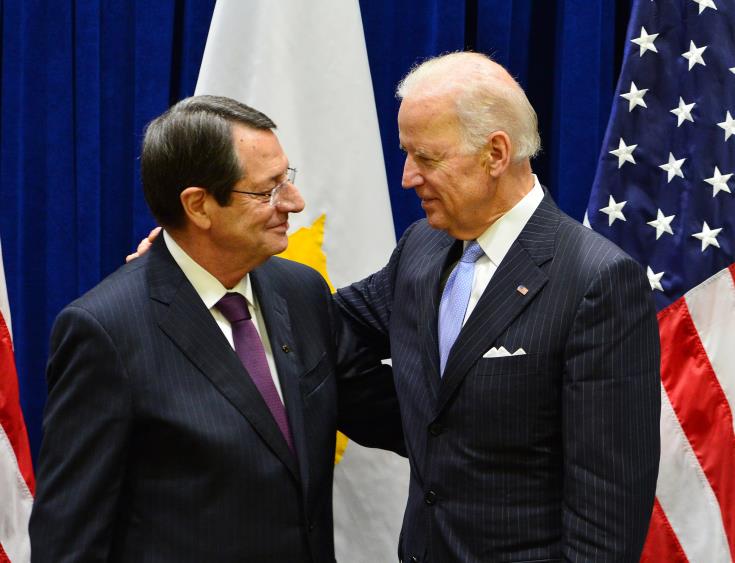 Cyprus President congratulates US President and Vice President for assuming their duties