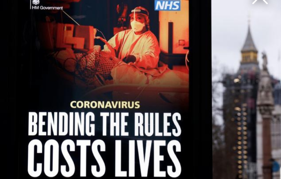 UK says prosecuted 6,500 people for COVID-related crimes in six months