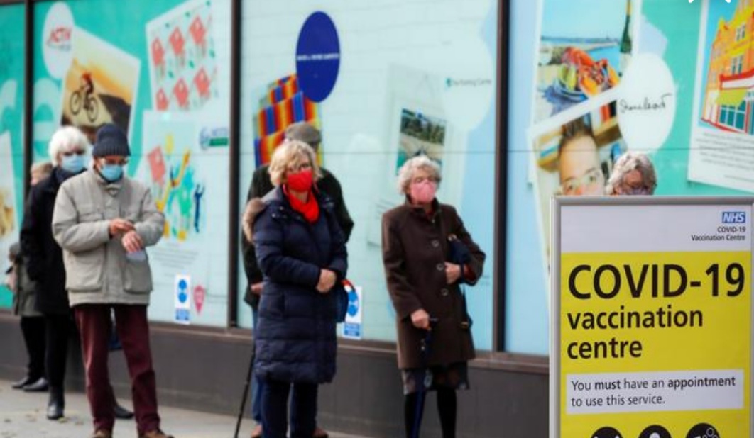 UK hits 15 million vaccinations as pressure builds to ease lockdown