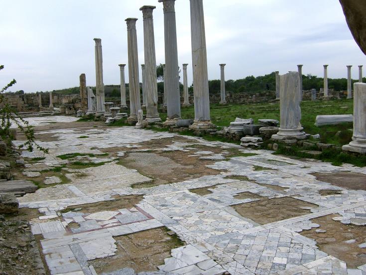 Marble sale from ancient Salamis on ebay prevented by Dutch Cypriot activist