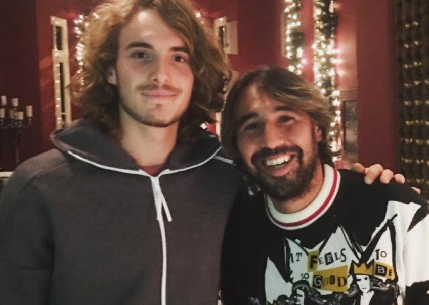 Stefanos Tsitsipas: After Roger Federer, Marcos Baghdatis was my favorite player