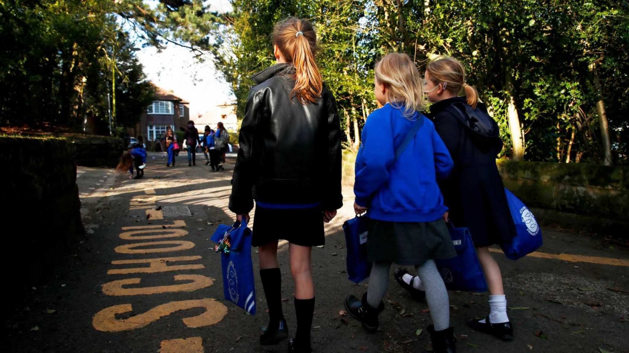 Children in England back at school after two months of home learning