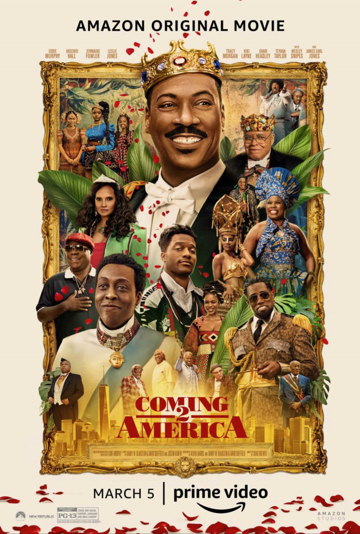 Eddie Murphy and Arsenio Hall reprise their roles in comedy sequel Coming 2 America