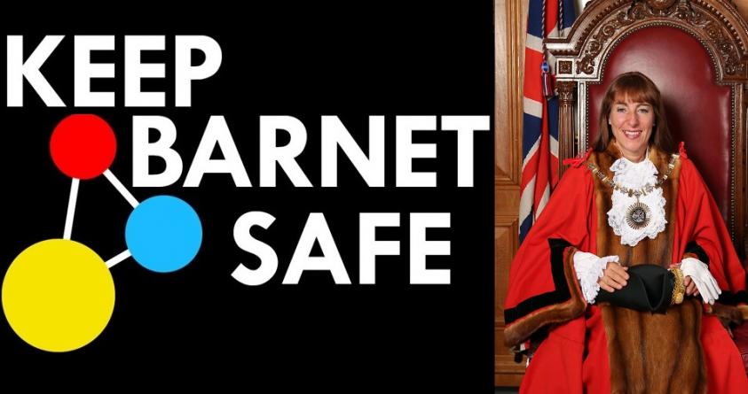 Mayor of Barnet marks one-year anniversary of first COVID-19 lockdown