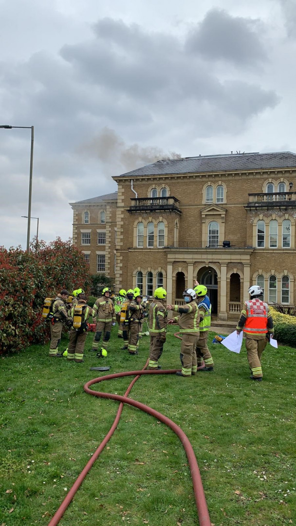 Residential block fire – New Southgate