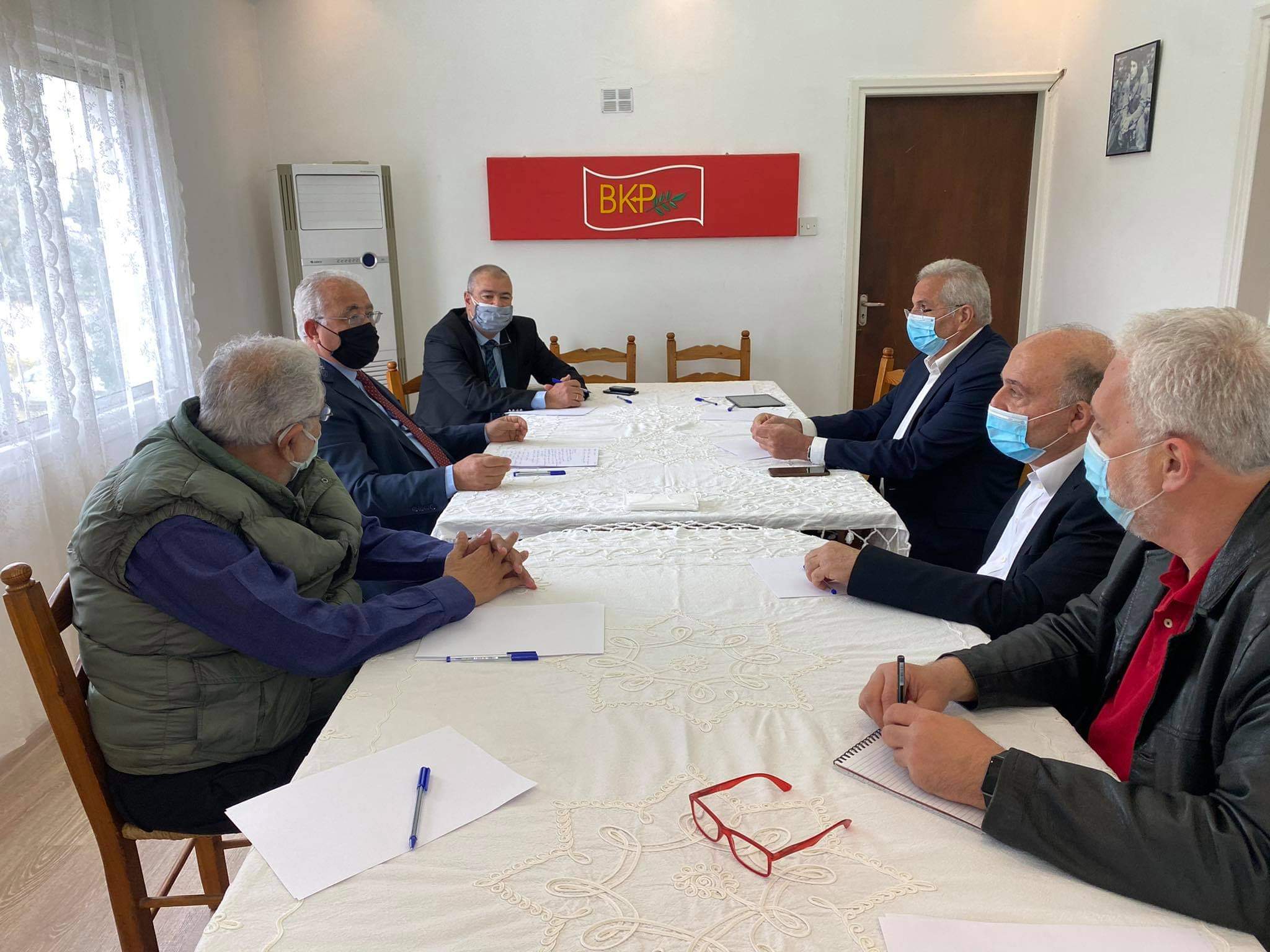 Statements by the General Secretary of AKEL A.Kyprianou on the meeting with a delegation of the United Cyprus Party (BKP)