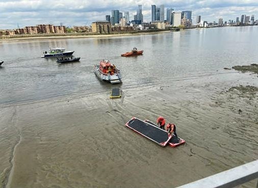 Women rescued from mud – Greenwich