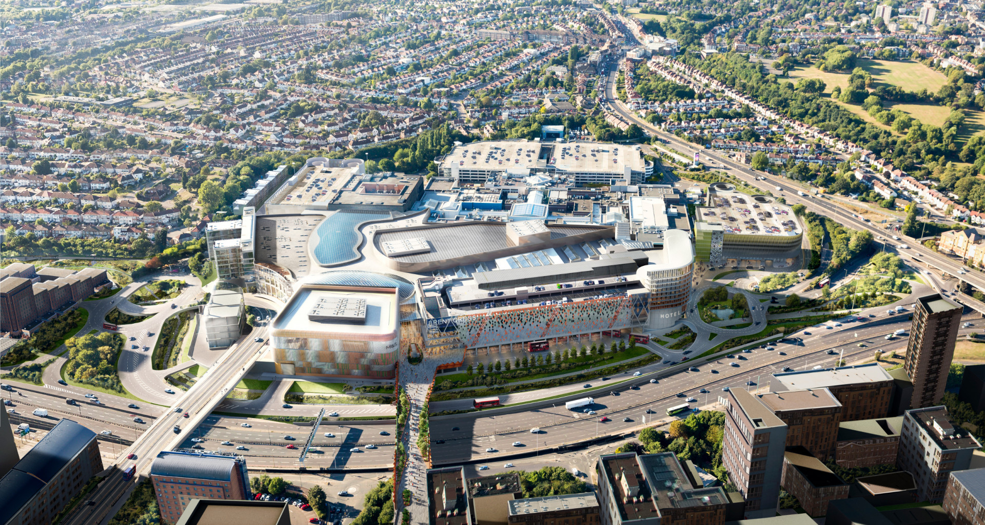 A murder investigation has been launched following a fatal stabbing in Brent Cross shopping centre