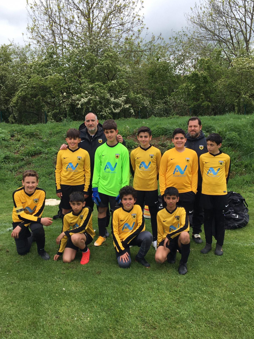 AEK Youth double header win
