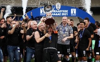 PAOK beat champions Olympiakos to win their eighth Greek Cup