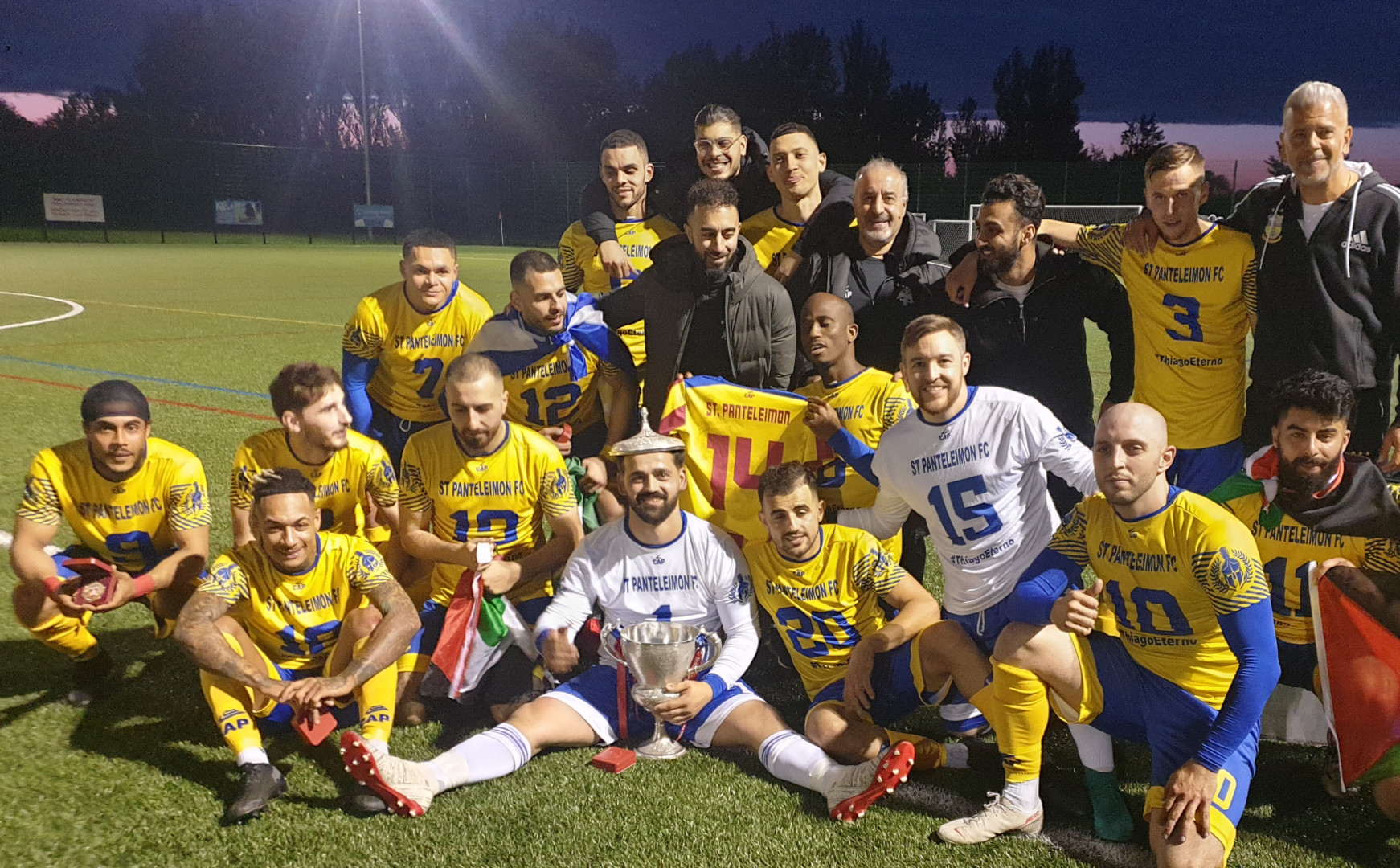 St Panteleimon FC win Middlesex Premier Cup