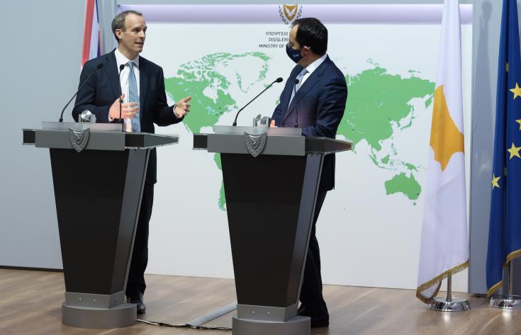 Lack of enough common ground in Geneva Cyprus talks “disappointing” but further talks welcome, says Raab