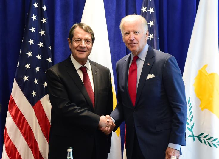 US President supports a BBF solution in Cyprus, expresses concern over Varosha
