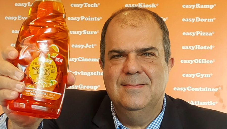 Stelios welcomes easyCleaning in the easy family of brands!