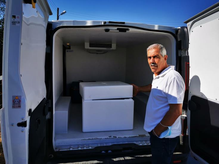 Republic of Cyprus delivers 5 thousand doses of AstraZeneca to Turkish Cypriot side