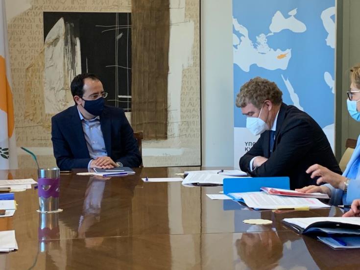 EU official holds series of meetings in Nicosia focusing on Cyprus issue