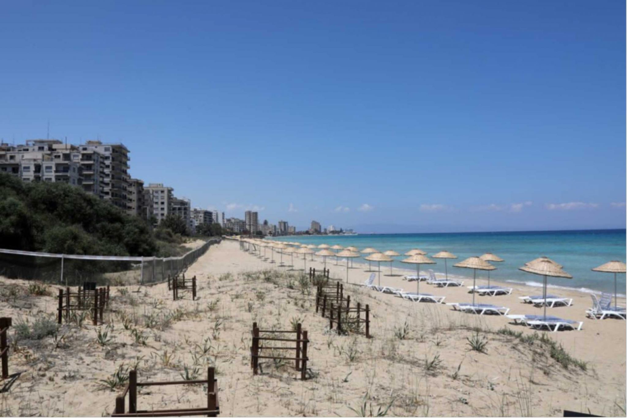 New part of Golden Coast beach in Varosha, Cyprus set to open