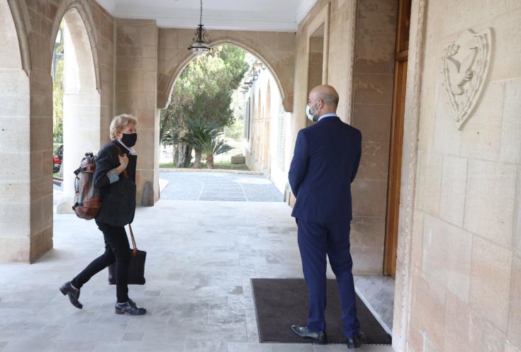 Lute will not recommend another informal Cyprus meeting unless she sees common ground