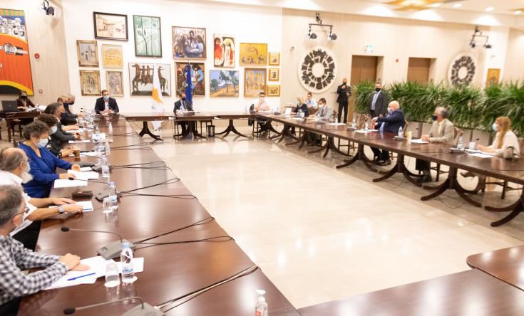 Cyprus President convenes meeting with Covid-19 advisory team on Monday