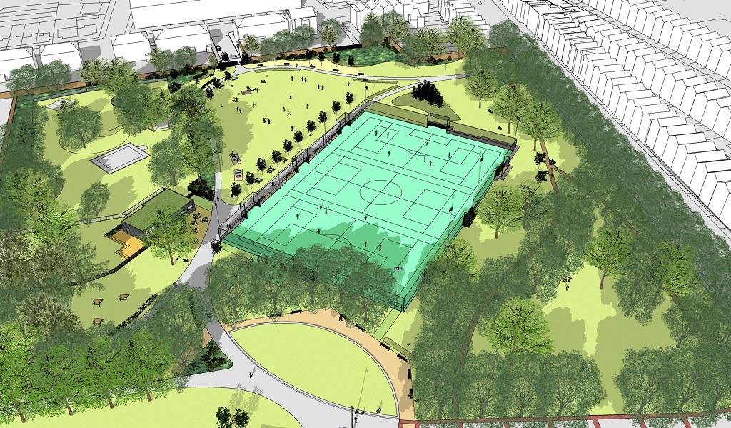 Consultation launched on plans to make Islington’s Barnard Park greener and healthier