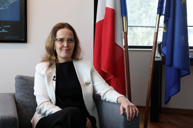 A deadlock in the Cyprus problem must be avoided, French Ambassador says after meeting with FM Christodoulides
