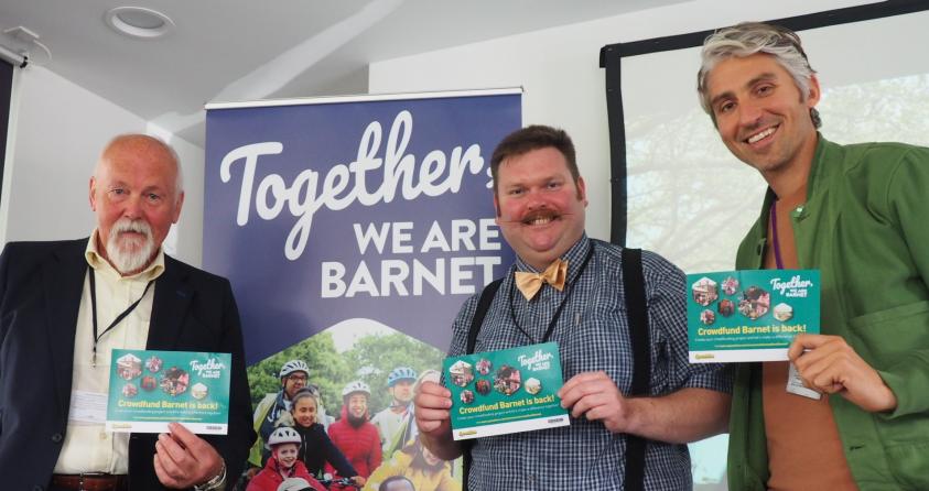 Barnet Council has pledged over £12,500 to six local crowdfunding projects and launched a new funding round.